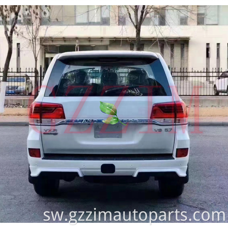 GTS Plastiki Mbele na Kitengo cha Mwili wa Bumper wa nyuma kwa Land Cruiser LC200 2016